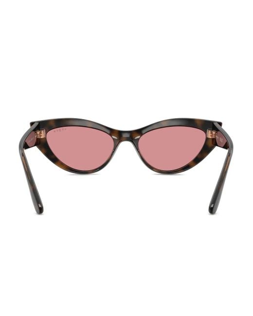 Vogue Eyewear Pink Cat-Eye Sunglasses