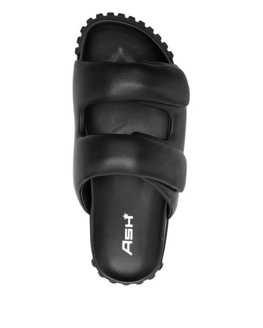 Ash Black Twistman Padded Sandals for men