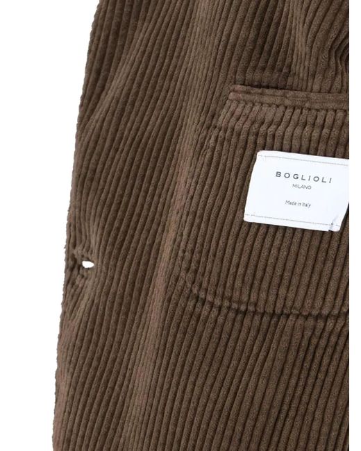 メンズ Boglioli ダブルジャケット Brown
