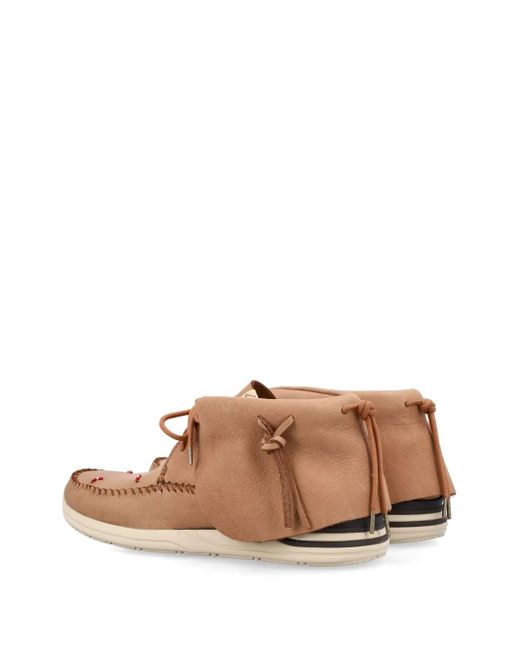 Visvim Brown Lhamo Sneakers for men