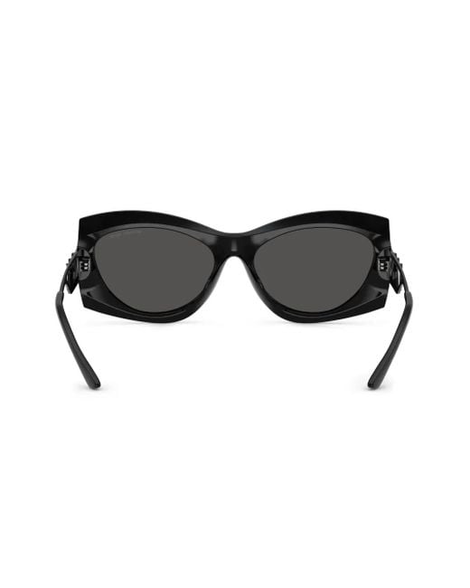 Michael Kors Black Rectangle-Frame Sunglasses