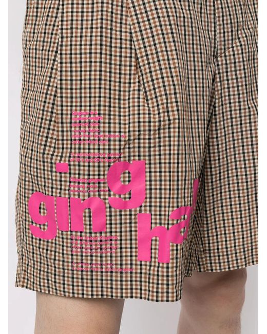 Kolor Shorts Mit Karomuster in Multicolor für Herren