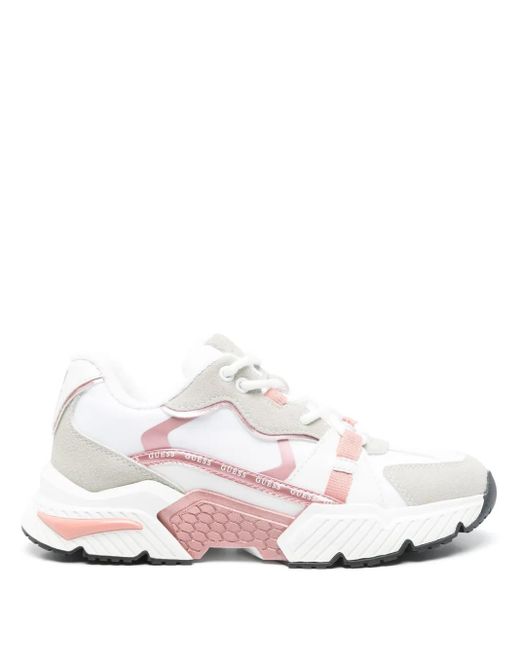 Baskets Runner Carrli Guess en coloris White