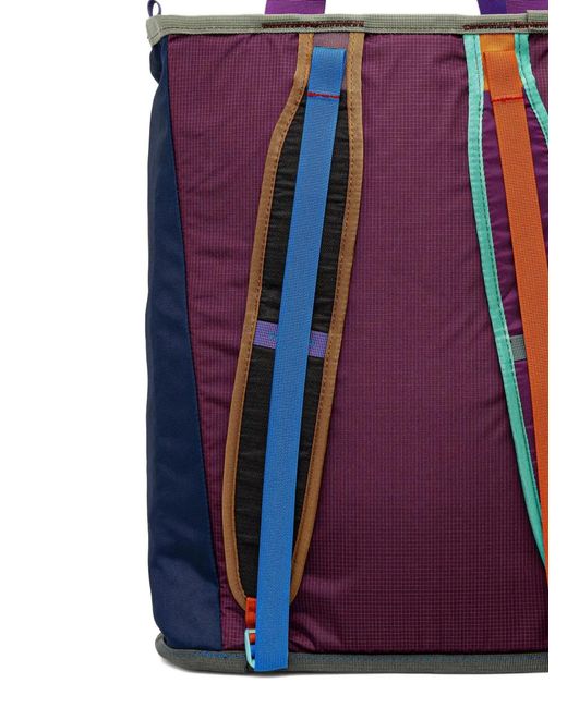 COTOPAXI Blue Logo-Patch Backpack