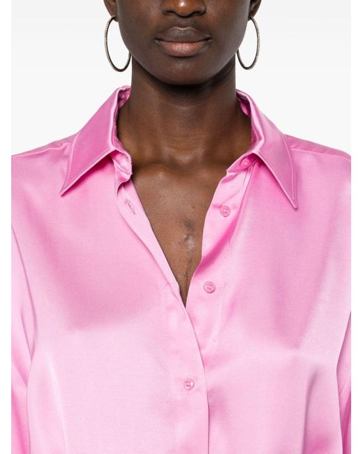 Camicia a maniche lunghe di Chiara Ferragni in Pink