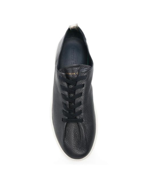 Officine Creative White Lace-Up Sneakers for men