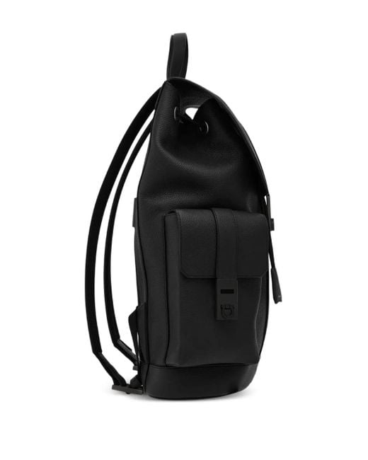 Ferragamo Black Backpacks for men