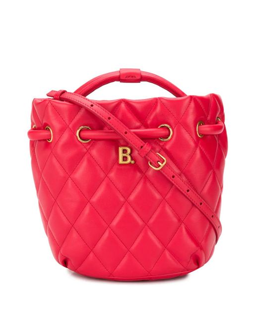 Borsa A Secchiello Trapuntata di Balenciaga in Pink