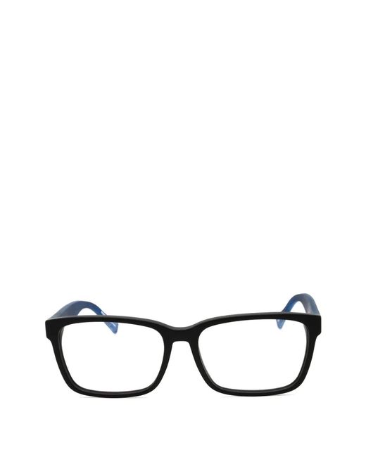 HUGO Black Rectangle-Frame Glasses