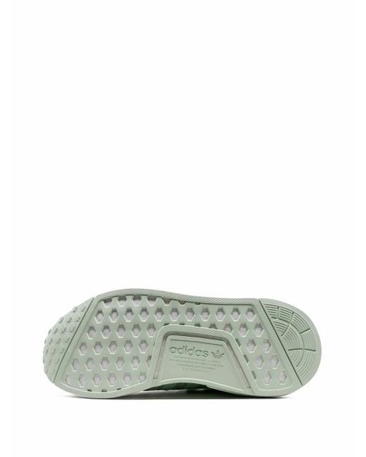 Adidas Green Nmd_R1 Low-Top Sneakers