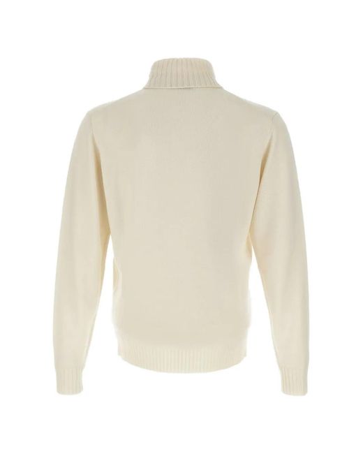 FILIPPO DE LAURENTIIS White Turtleneck Sweater for men