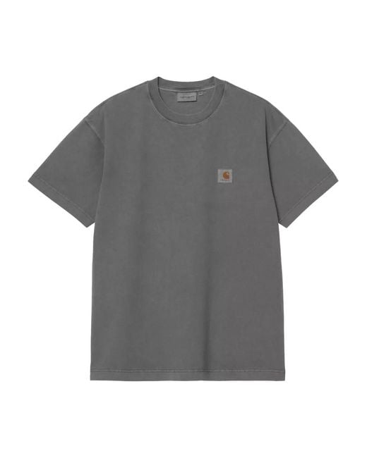 Carhartt Gray S/S Vista T-Shirt for men