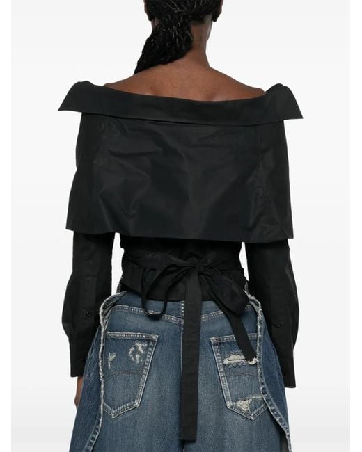Balenciaga Black Cotton Shirt