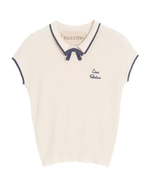 Valentino Garavani Natural Cotton Sweater