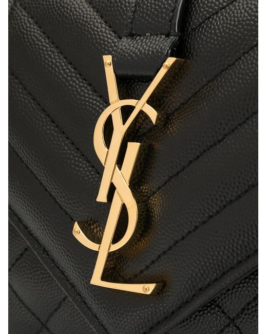 Saint Laurent Kleine Crossbodytas in het Black