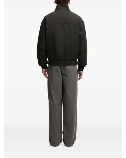 Aspesi Black Stanton Bomber Jacket for men