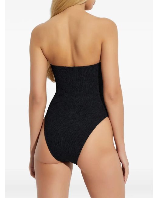 Bondeye Black Trägerloser Badeanzug