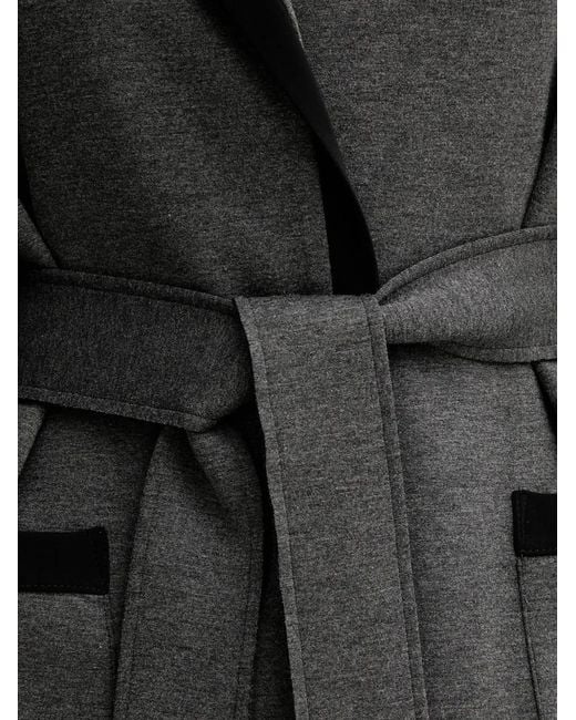 Chaqueta Con Cinturón Joseph Ribkoff de color Gray