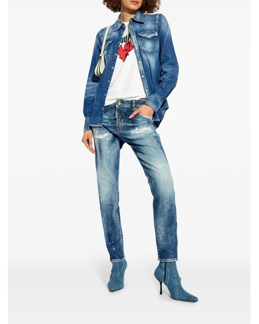 DSquared² Blue Shirt