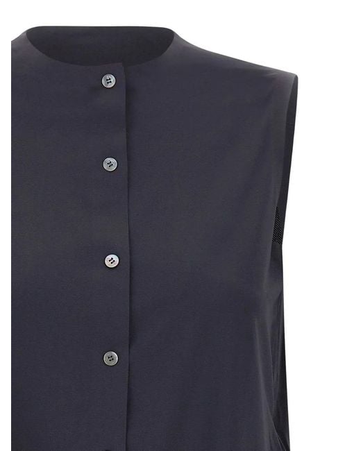 Rrd Blue Buttoned Vest