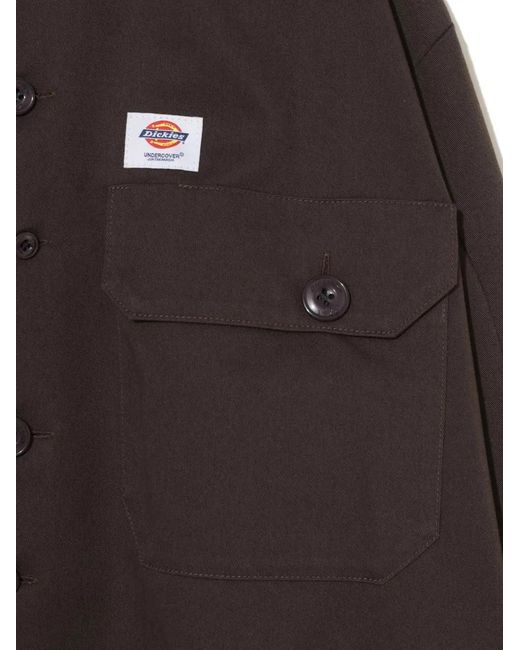 Undercover Brown X Dickies Chemise À Poches Boutonnées for men