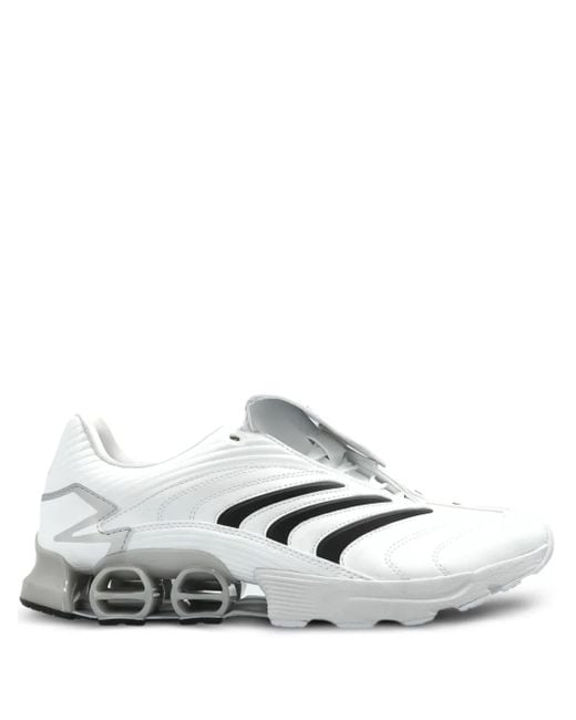 Adidas White Predator Megaride Sneakers for men