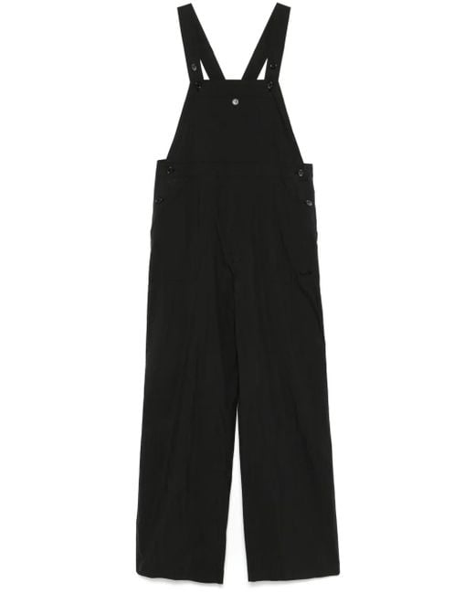 P.A.R.O.S.H. Black Poplin Jumpsuit