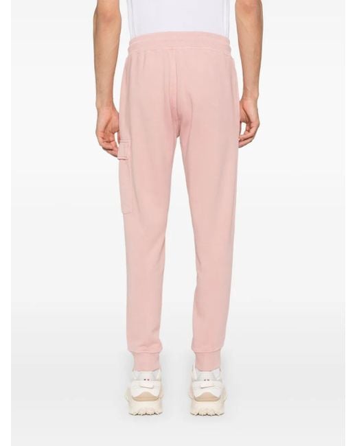 Pantalones de chándal con detalle Lens C P Company de hombre de color Pink
