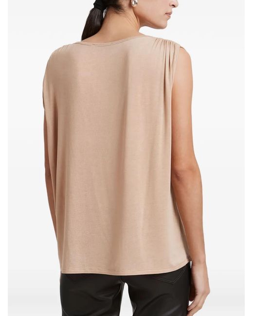 MARCELLA Black Greenwich Village Sleeveless Top