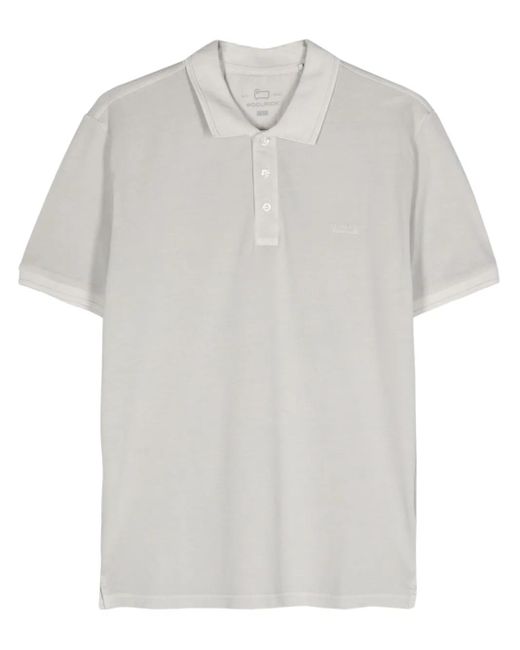 Woolrich White Mackinack Polo Shirt for men