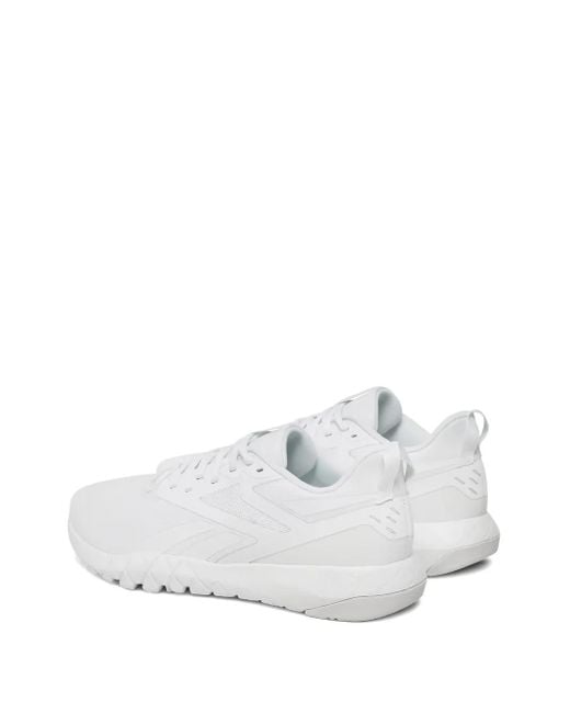Reebok White Flexagforce 4 Sneakers for men