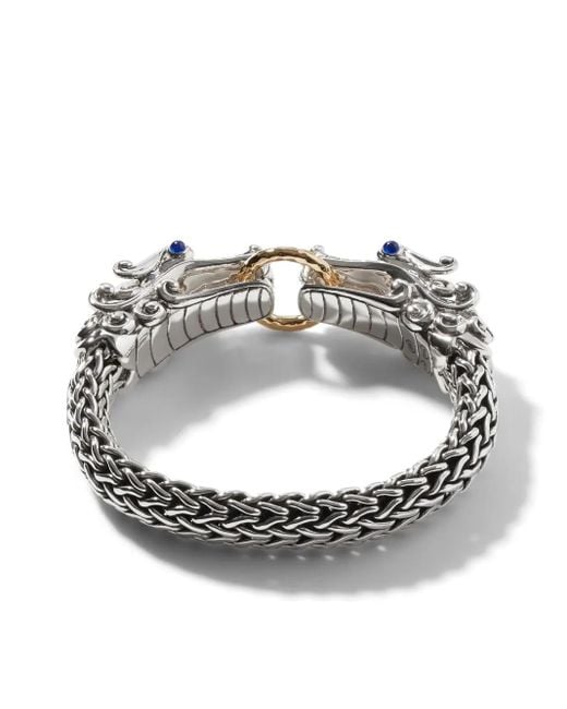 John Hardy Metallic 18Kt Legends Naga Bracelet