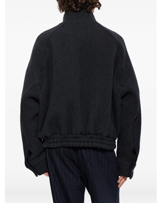 DARKPARK Blue Long-Sleeves Bomber Jacket for men
