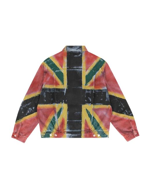 DENIM TEARS Red Union Jack Type 2 Jacket for men