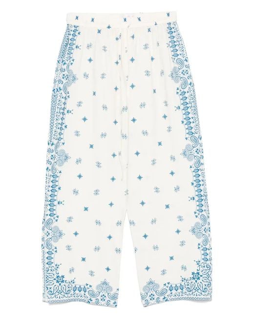 Mc2 Saint Barth Blue Ikaria Trousers