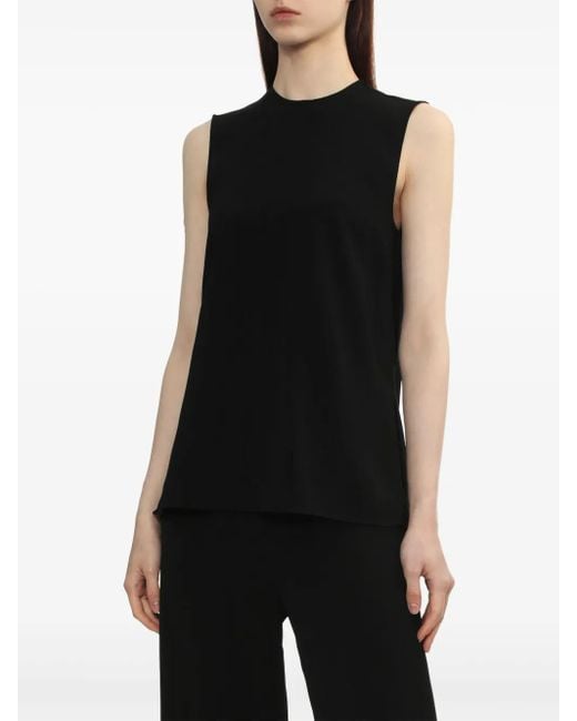 Totême Black Sleeveless Top
