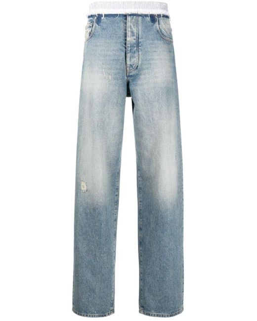 DARKPARK Blue Claire Panelled Jeans
