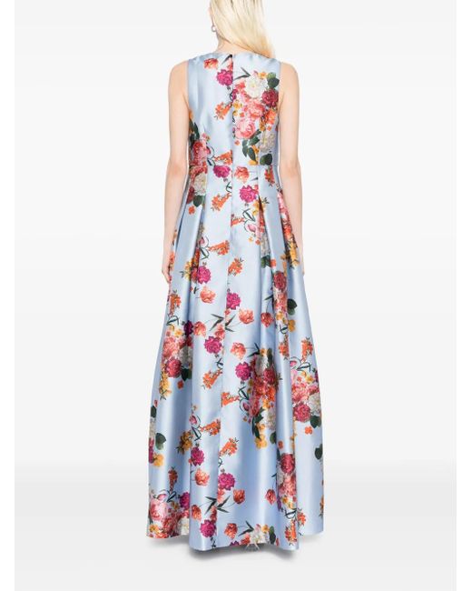 Sachin & Babi White Brooke Gown