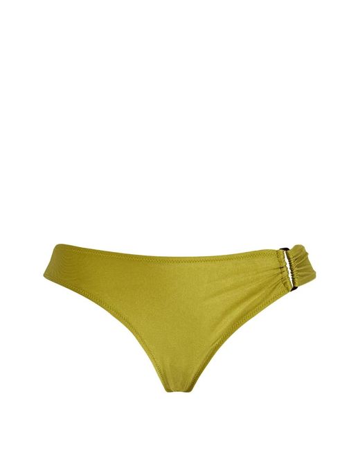 Vilebrequin Yellow Ring-Detail Bikini Bottom