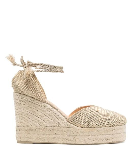 Castaner Natural 80Mm Cora Espadrilles