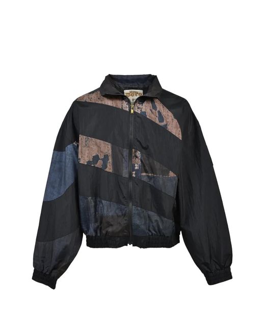 Dear BORO Black Transfer-Print Jacket for men