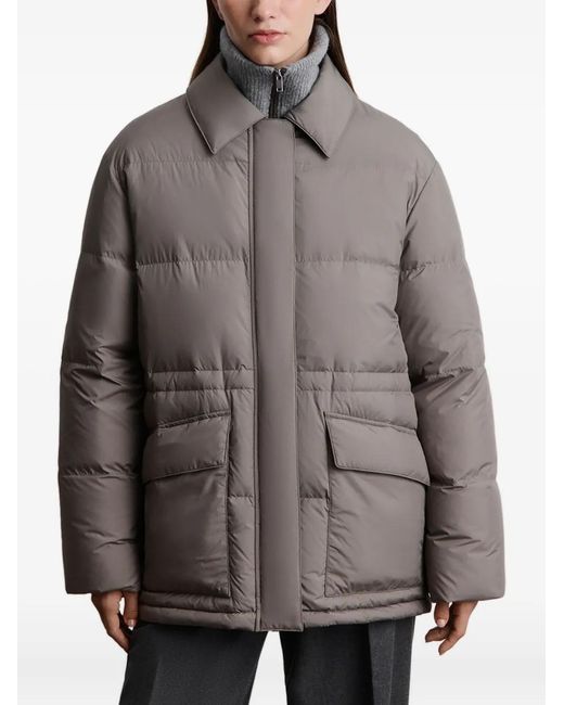 12 STOREEZ Gray Flap-Pocket Jacket