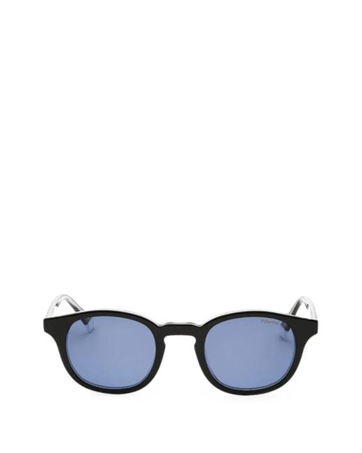 Polaroid Blue Round-Frame Sunglasses for men