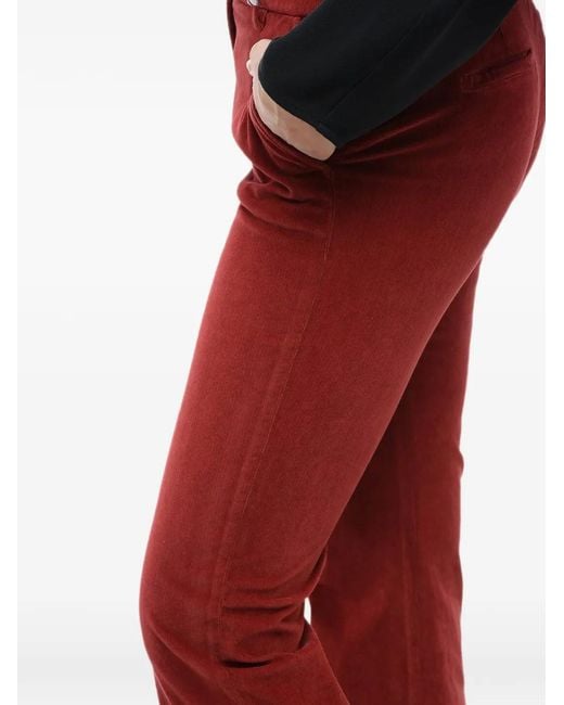 True Royal Corduroy Flared Trousers