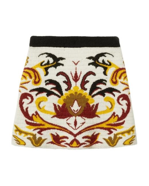 LaDoubleJ White Rock Mit Blumenmuster