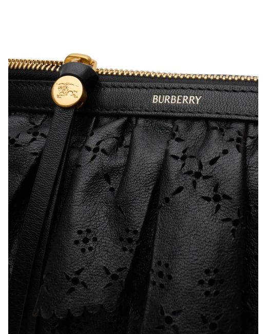Burberry Black Mini Ruffle Bag