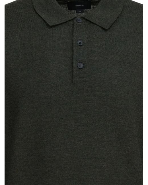 Vince Green Polo À Boutonnière for men