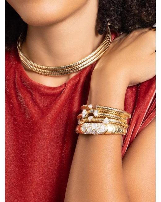 Marina B Metallic Trisolina Diamond Bracelet