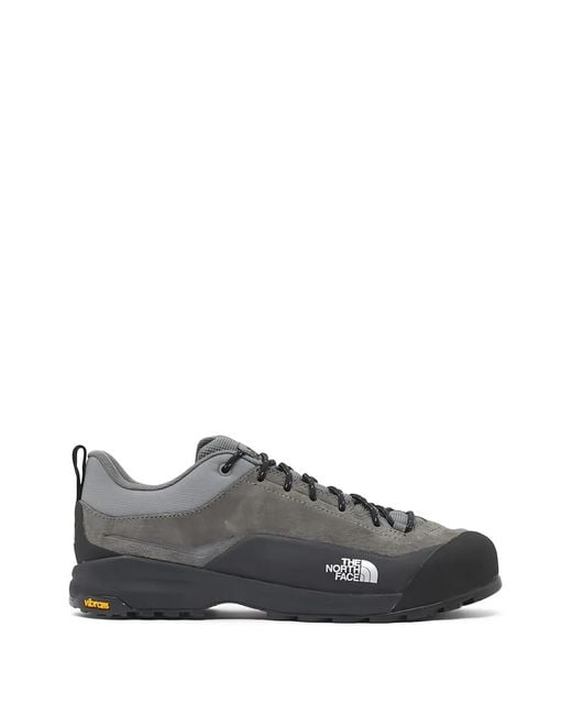 The North Face Gray Logo-Print Sneakers for men