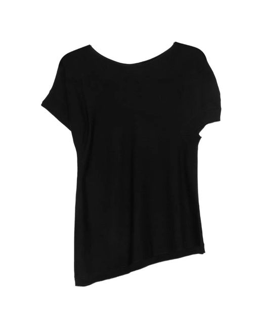 Viktoria Chan Black Haut Eos À Design Asymétrique